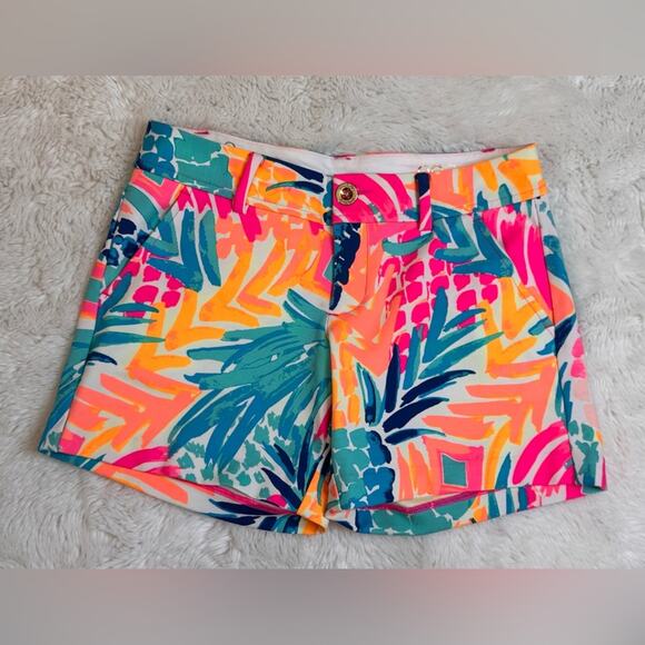 NEW  Lilly Pulitzer | Goombay Smashed Callahan Shorts 00 - Picture 2 of 8